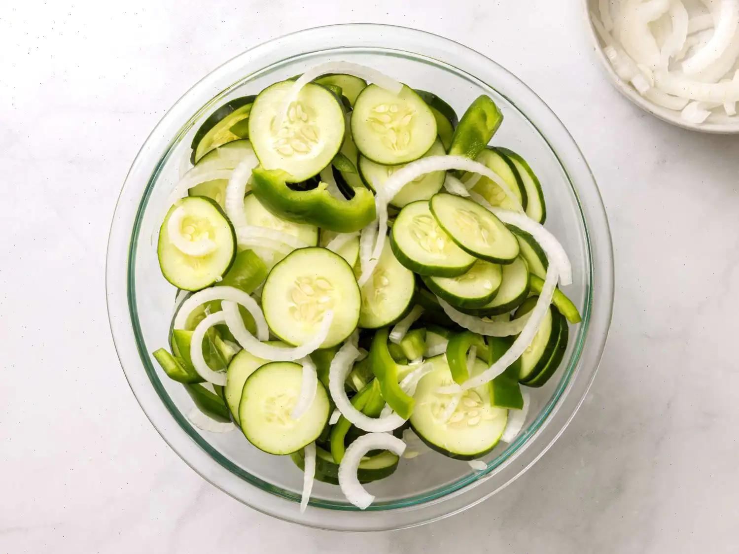 Grandma's Cucumber and Onion Salad Recipe