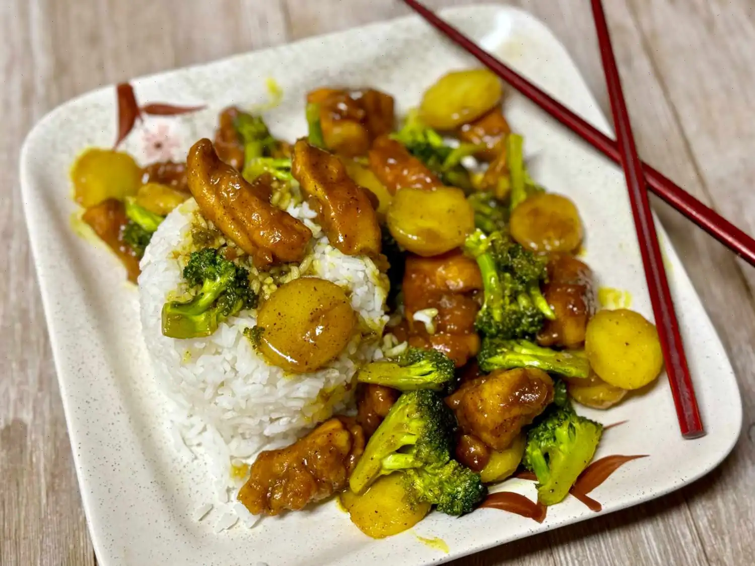 Turmeric Black Pepper Chicken with Broccoli Recipe