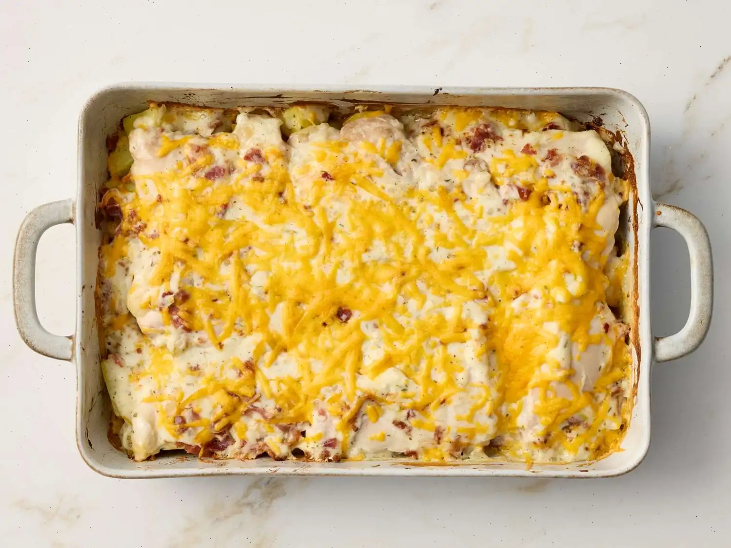 Chicken Bacon Ranch Potato Bake Recipe