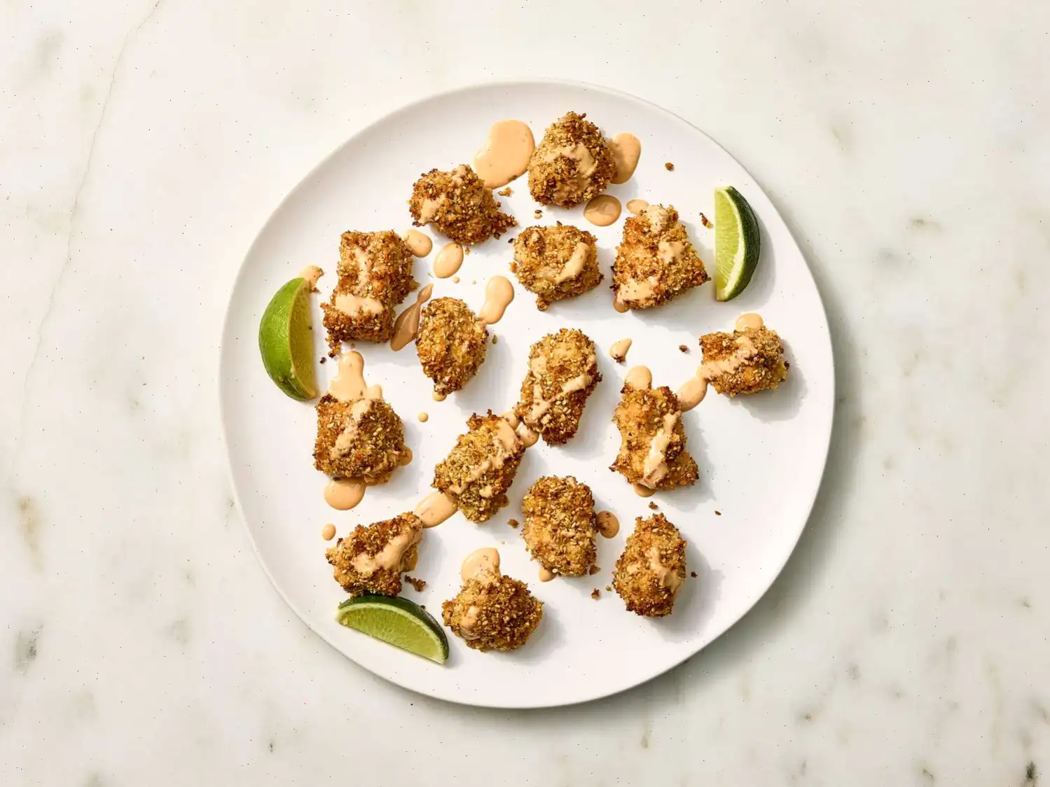 Panko Sesame Crusted Salmon Bites Recipe