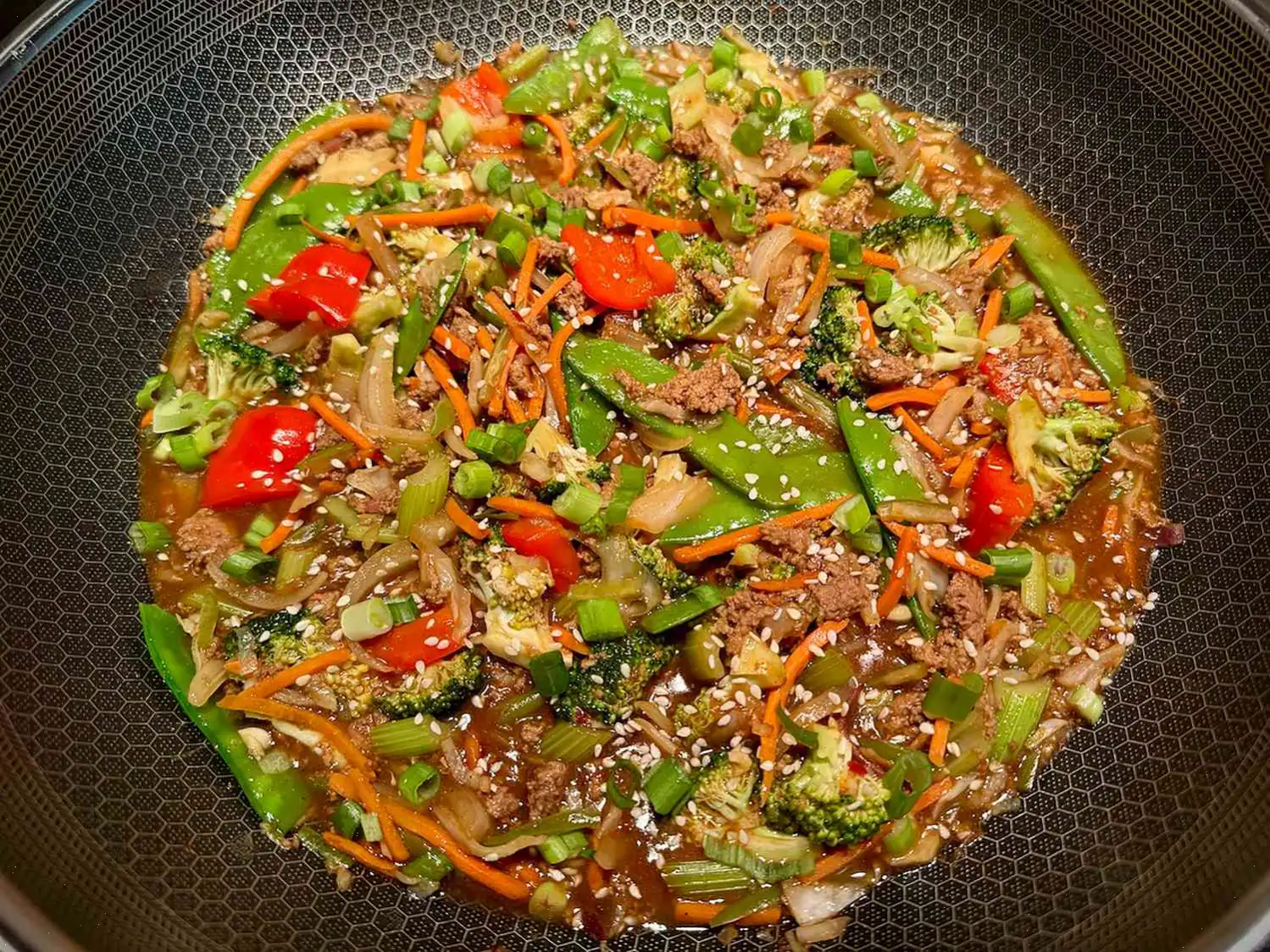 Ground Turkey and Vegetable Stir Fry Recipe