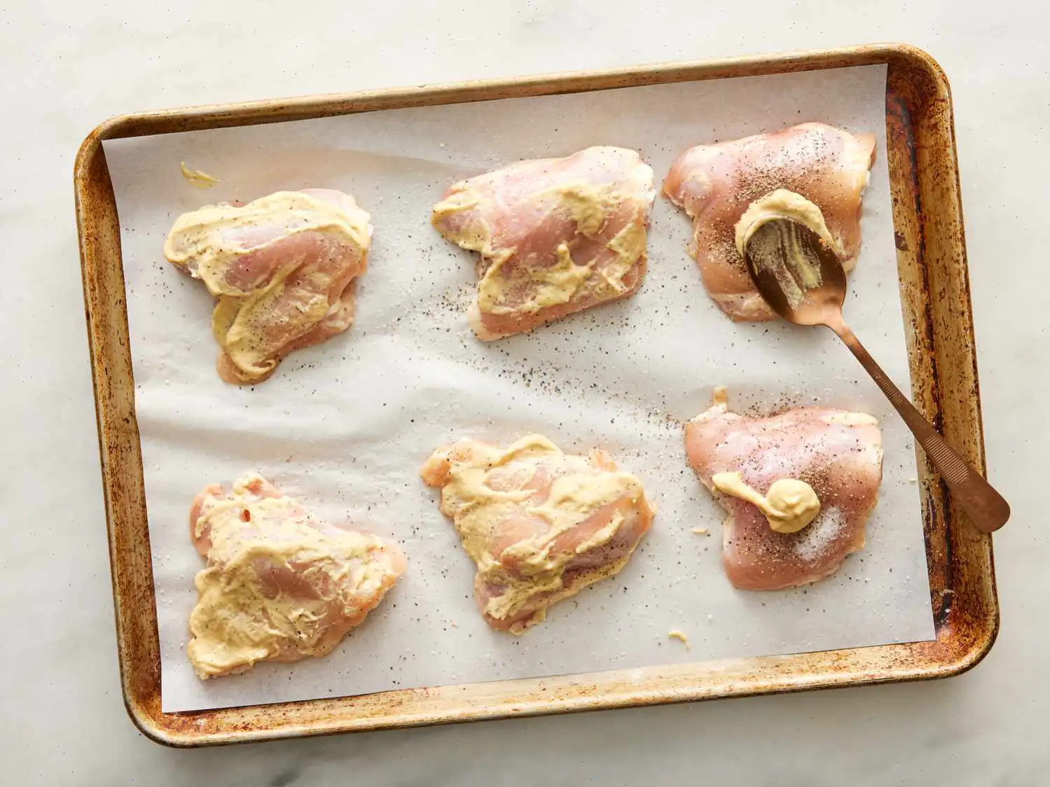 Deviled Chicken Thighs Recipe