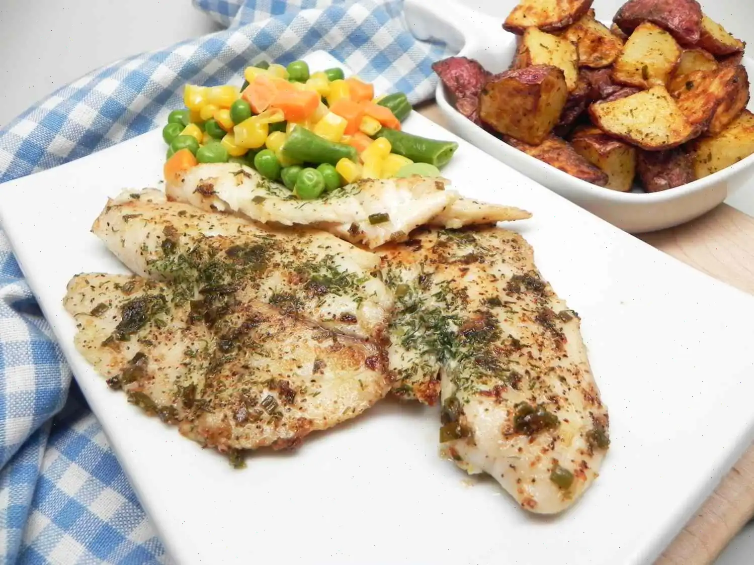 Grilled Herbed Tilapia in Foil Packets Recipe