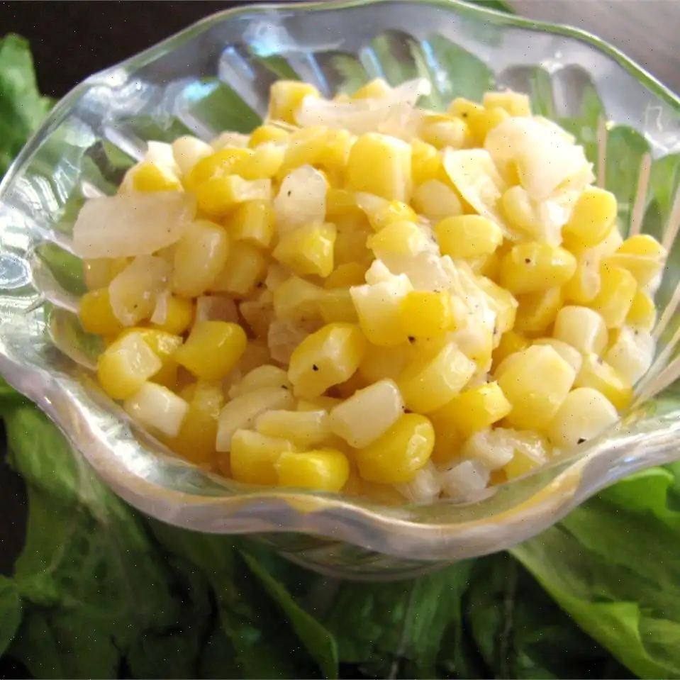 Daddy's Fried Corn and Onions Recipe