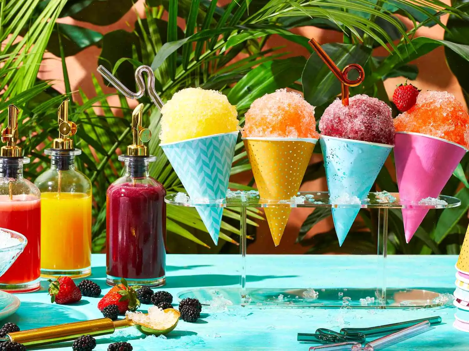 Berry-Mango Shaved Ice Recipe