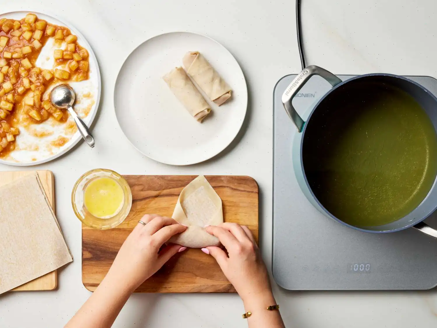 Apple Pie Egg Rolls Recipe