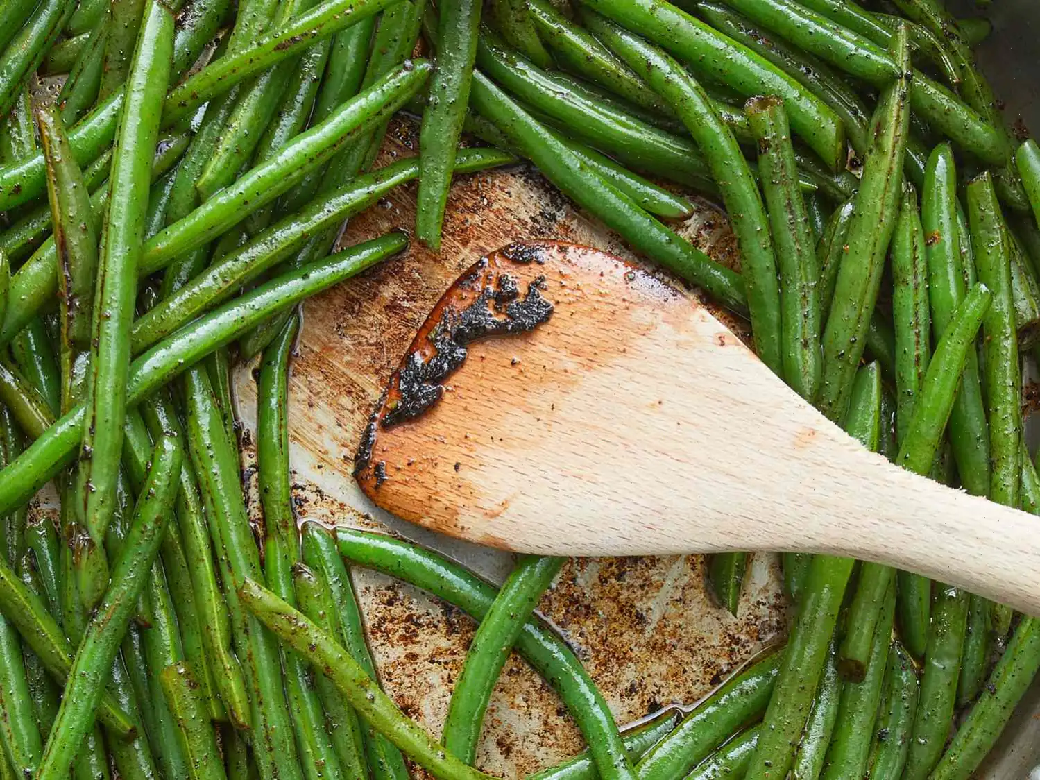 Pan Fried Green Beans Recipe