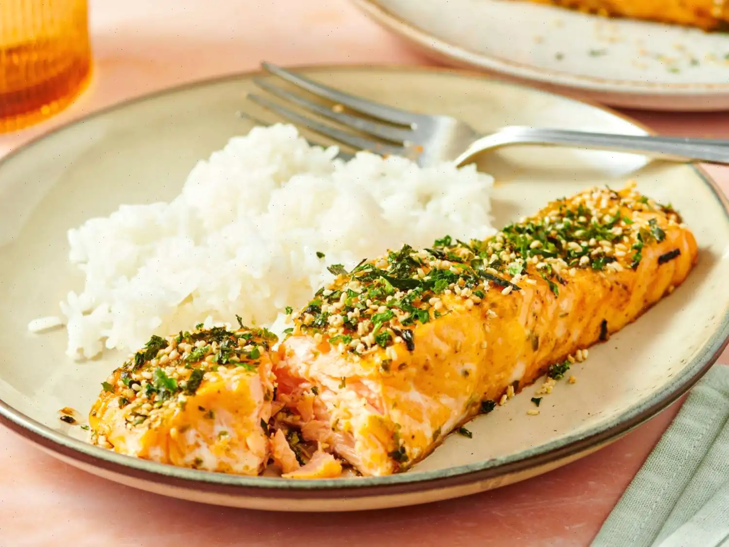 4-Ingredient Furikake Salmon Recipe