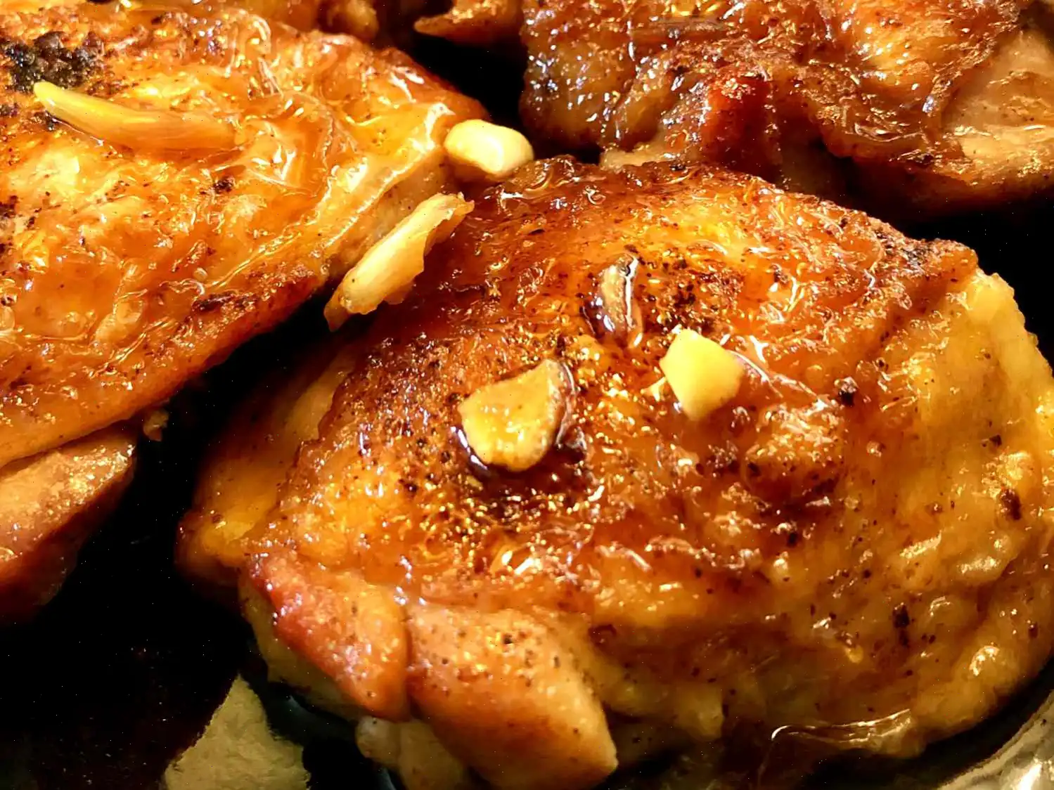 Honey-Garlic Chicken Thighs Recipe