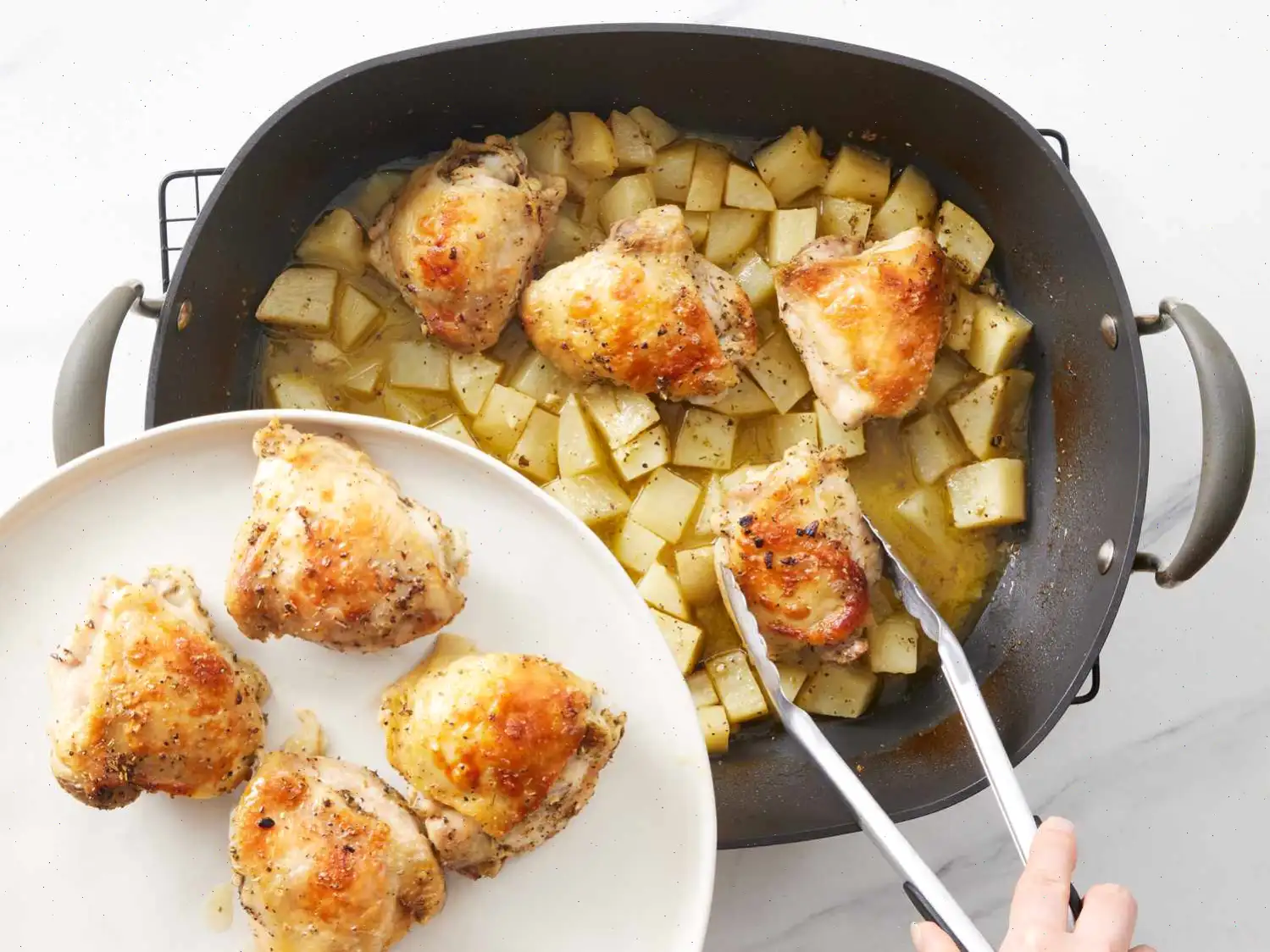 Greek Lemon Chicken and Potatoes Recipe