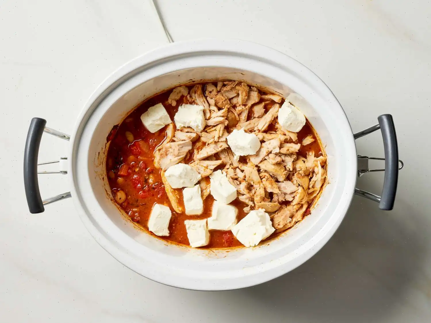 Crockpot Buffalo Chicken Chili Recipe