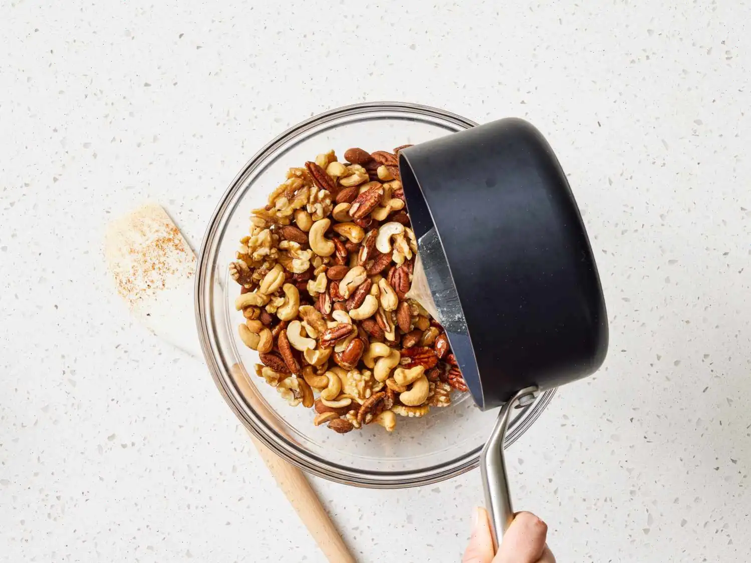 Sweet, Salty, Spicy Party Nuts Recipe