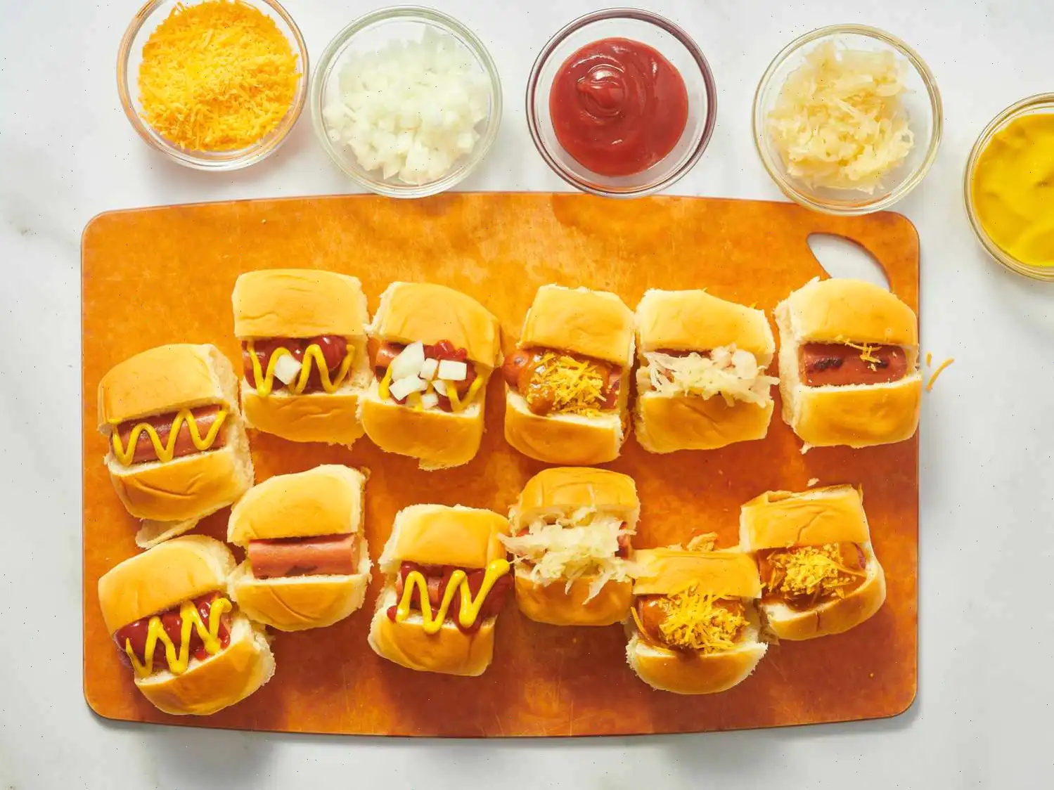 Mini Grilled Hot Dog Sliders Recipe